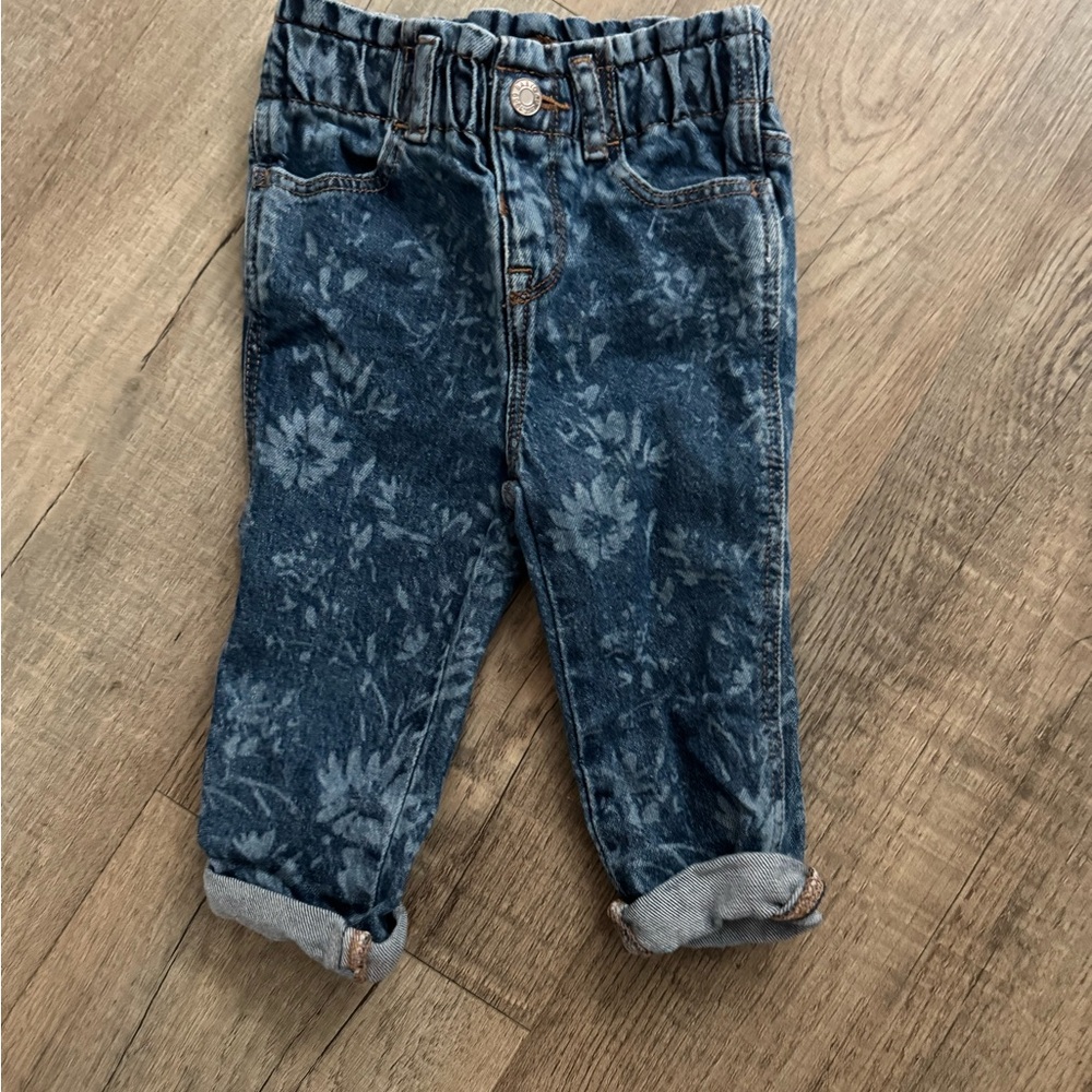 Gap Baby Just Like Mom Floral Jeans